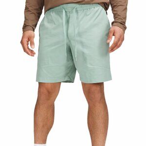 LULULEMON Bowline Shorts Water Repellent Stretch Ripstop ABC Men's Medium x 8"